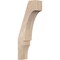 Ekena Millwork 3 1/2"W x 8"D x 20"H Balboa Smooth Knee Brace, Douglas Fir BRC04X08X20BOA00SDF - alternate 1